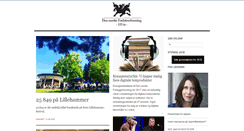 Desktop Screenshot of forfatterforeningen.no